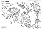 Bosch 0 601 756 181 GWS 25-230 Angle Grinder 110 V / GB Spare Parts GWS25-230